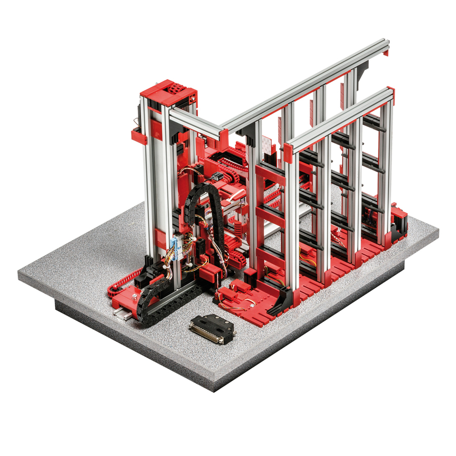 高架仓库组合模型（带出库站点）