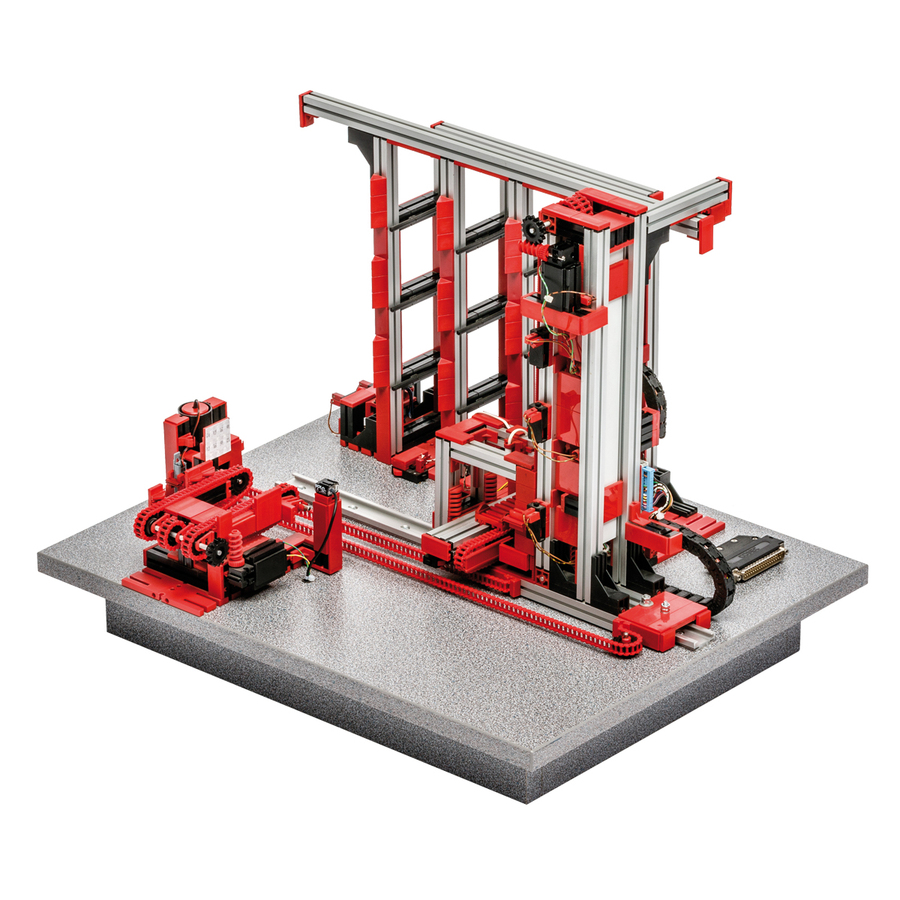 高架仓库组合模型（带入库站点）