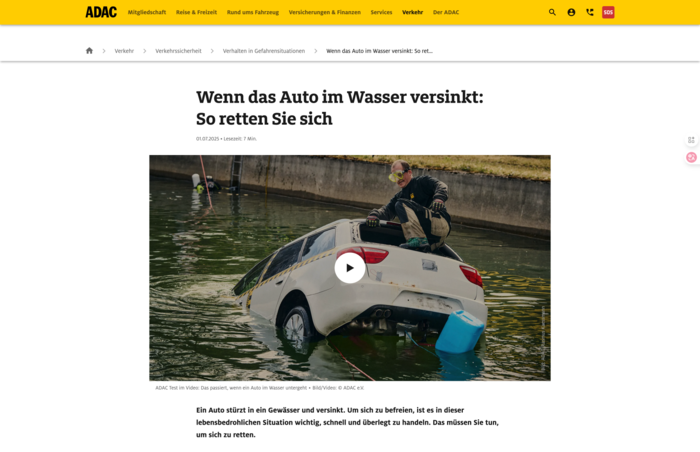 Auto versinkt im Wasser – was tun So kann man sich retten!.png